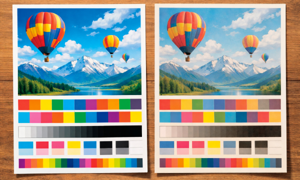 校正と本機刷りを一本化し色ズレを解決